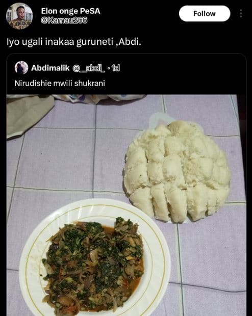 Elon onge pesa kalnau266 follow iyo ugali inakaa guruneti , abdi. abdimalik abd_
