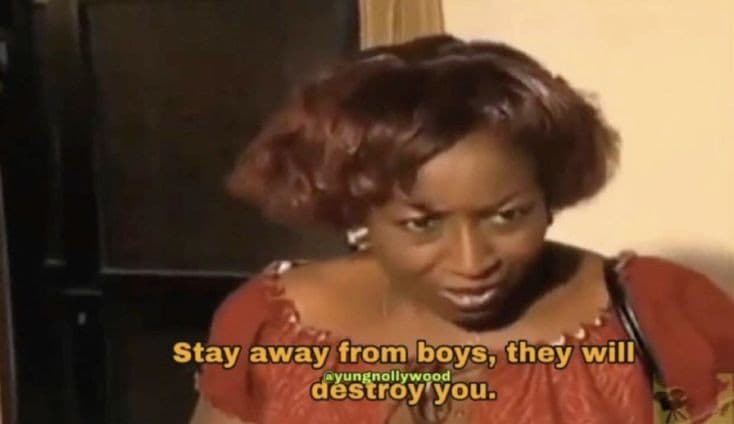 Stay away from boys, they will agstoypgyou.