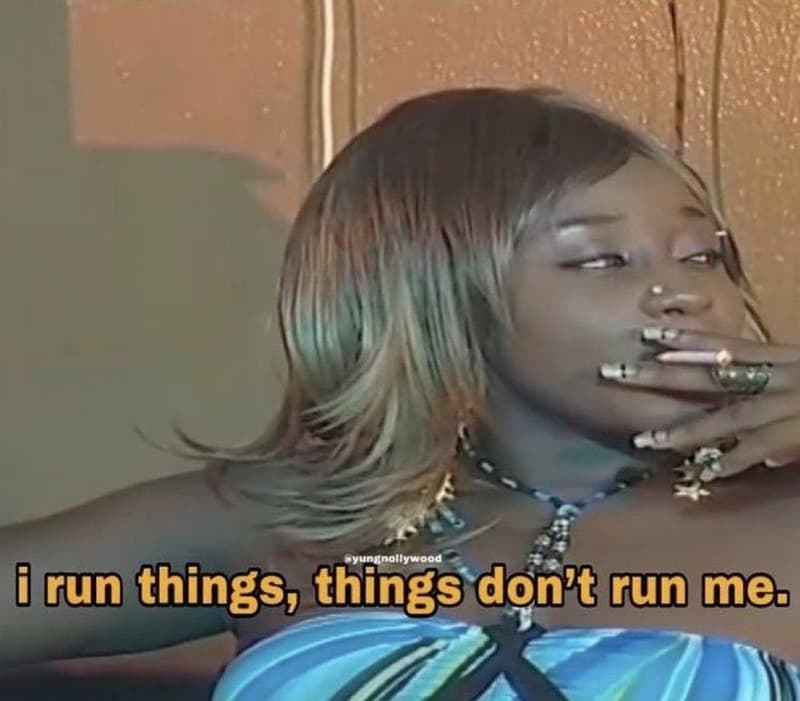 Doilywvood i run things things don?t run me