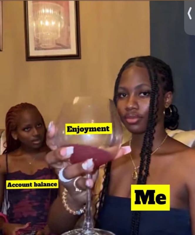 Enjoyment account balance me