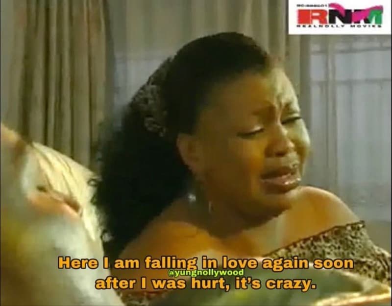 Dnm hlero l am falling in love gain soon yungnollywood after 1 was hurt, it'9 cr