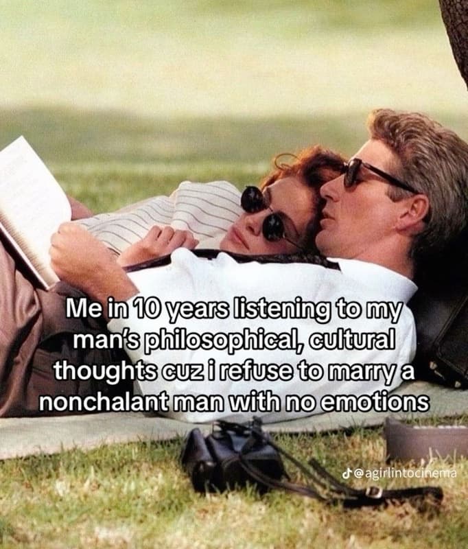 Me in 1yearslstening tomy mans philosophical cultua thoughts guirefusetomanrya n