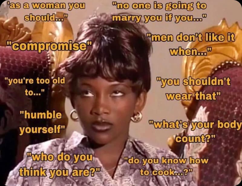 'as8 woman you shouldf uo n0 s g0ing to marty you bf yourz men dont like it when