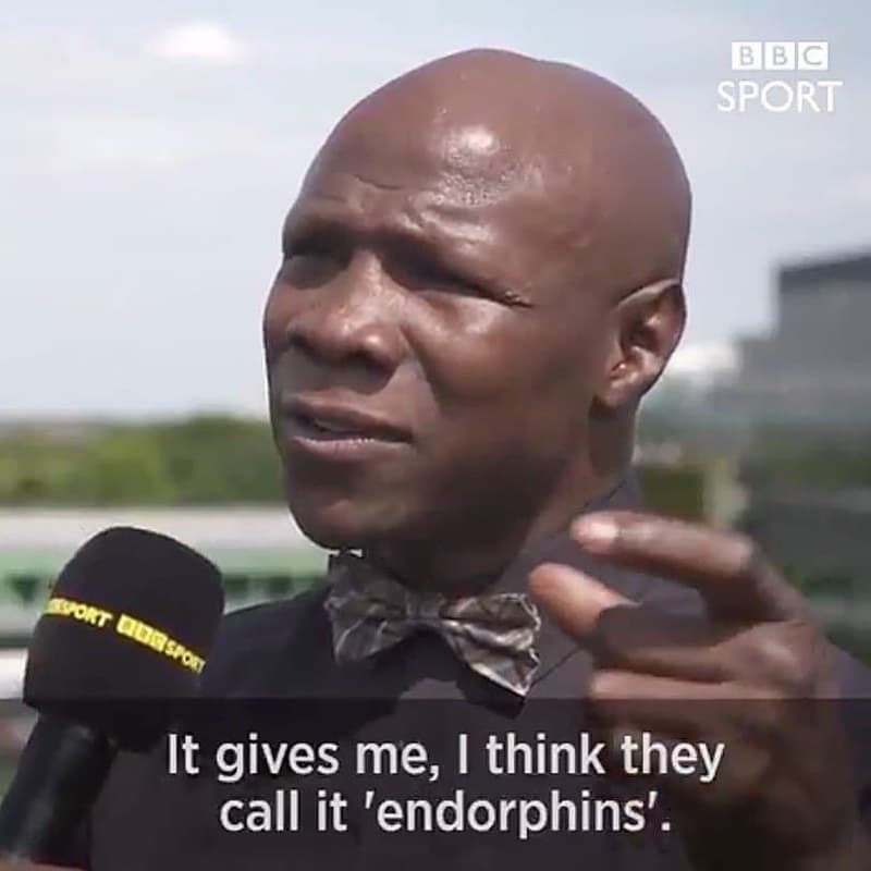 Bit sport it gives me 1 think they call it 'endorphins' nokt gunso
