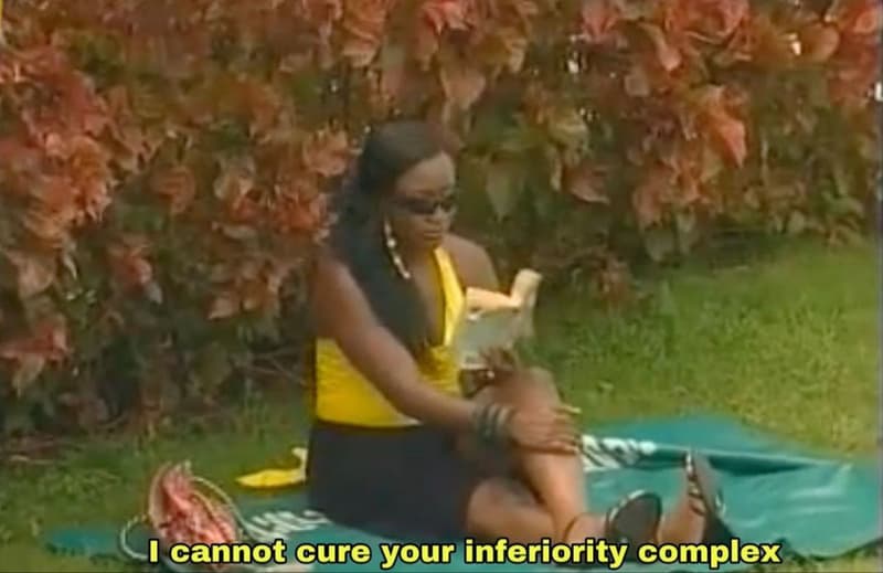 Cannot cure your inferiority complex