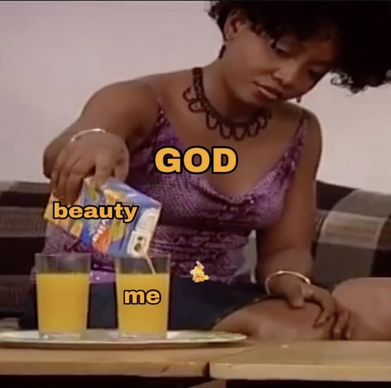 God beauty