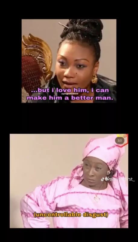 But love bim, can make hilm a better man. 22 j mimithefirst _ unconuollablo dsgu
