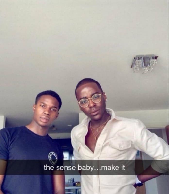 The sense baby . make it