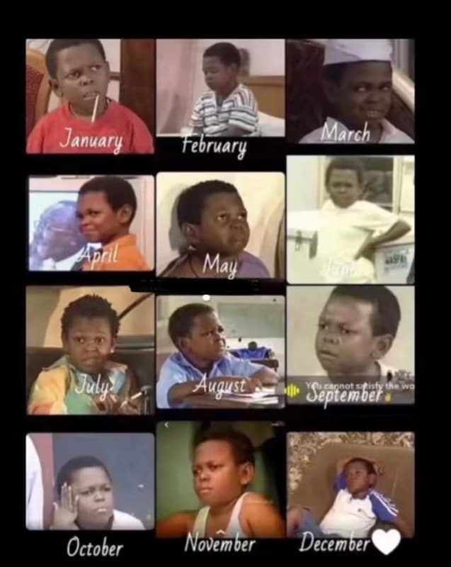 March april july september october november decemoer january february may auqust