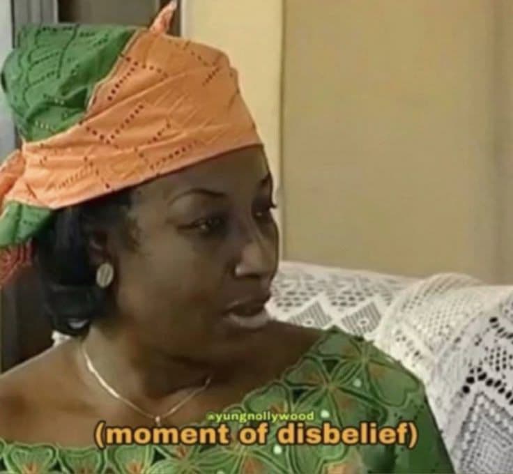 Ungnollyuood moment of disbelief