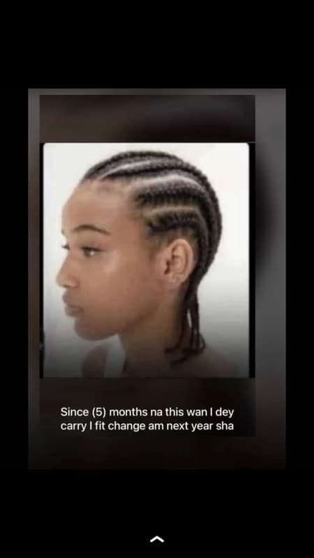 Since 5 months na this wan i dey carry fit change am next year sha