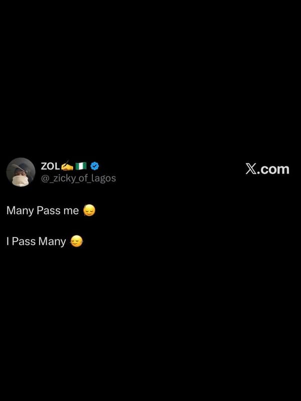 Zol _zicky_of_lagos xcom many pass me pass many