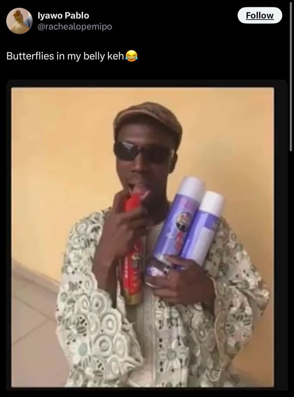 Iyawo pablo rachealopemipo follow butterflies in my belly keh