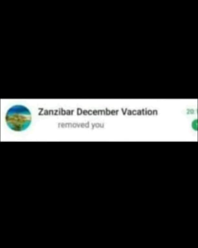 Zonzibar december vacotion remnovedrou