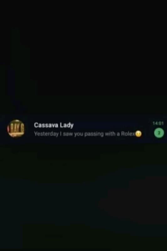 Pmc cassava lady yesterday guwi you panaing wh 0 rolez