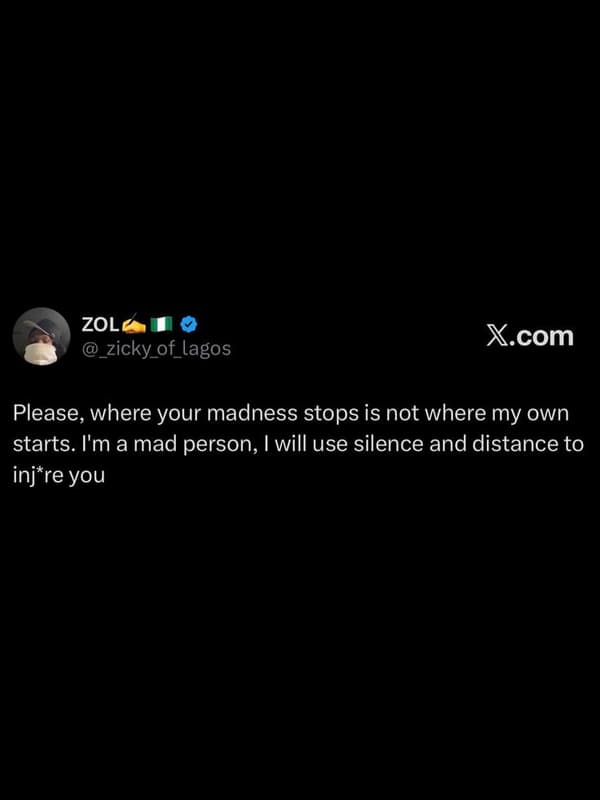 Zol zicky_of_lagos xcom please where your madness stops is not where my own star