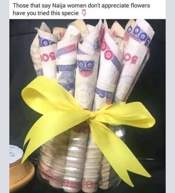 Those that say naija women don't appreciate flowers have you tried this specie 0