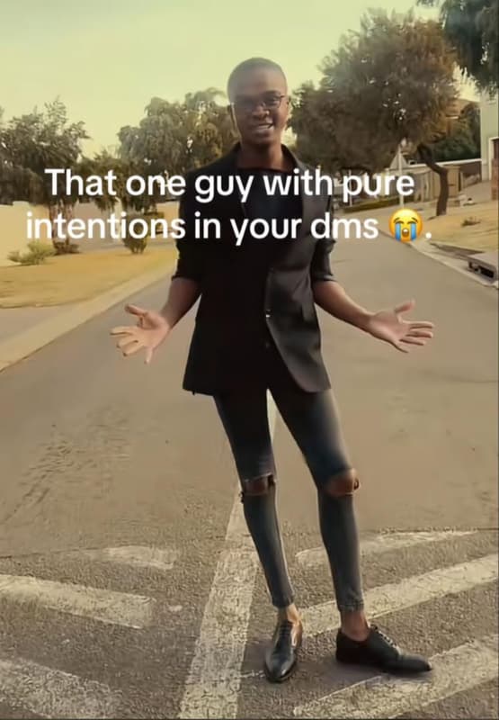 That one guy with pure intentions in your dms
