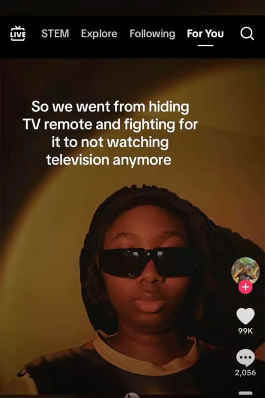 Live stem explore following for you q so we went from hiding tv remote and fight