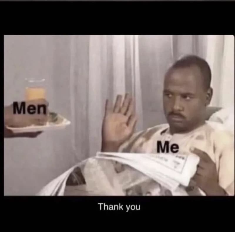 Men me thank you