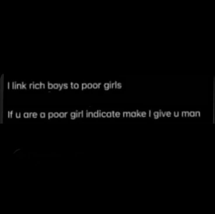 Ilnk rich boys 10 poor girls ifu are 0 poor girl indicate make oive umon
