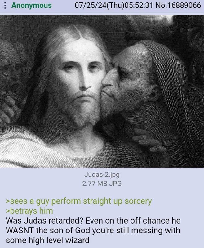 jesus was some high level wizard